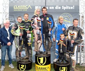 Siegerehrung DMSB Pokal Seitenwagen 2019