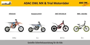 ADAC OWL Offroad Kids Days - Motorräder